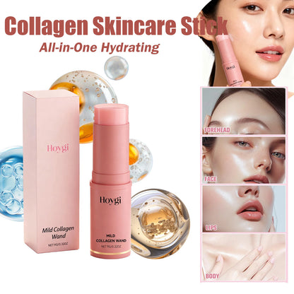 Collagen Skincare Stick Firming Anti-Aging PDRN Collagen Wrinkle Stick Tighten All-In-One Hydrating Lip Balm Eye Cream Neck Crea